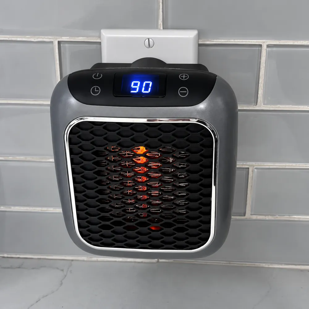 ÉcoChauffage branché directement sur une prise murale